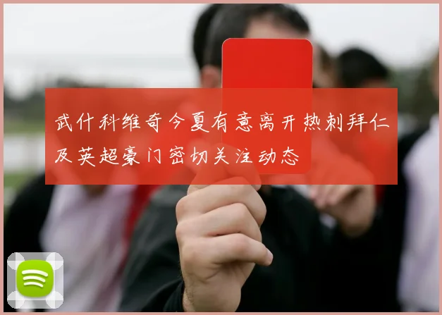武什科维奇今夏有意离开热刺拜仁及英超豪门密切关注动态